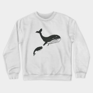 Whales Family Crewneck Sweatshirt